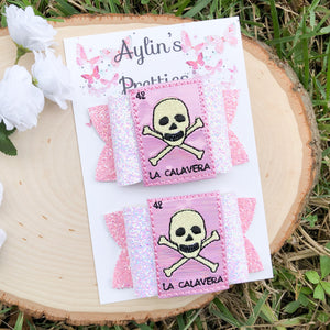 La Calavera Loteria Piggie set